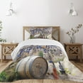 thumbnail image 1 of Ambesonne Evil Eye Quilted Bedspread Set 2 Pcs, Tree Anatolian Culture, Twin Size, Multicolor, 1 of 5