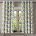 thumbnail image 1 of Ambesonne Exotic Grommet Curtain, Saguaro Plant Floral, 50" x 54", Lime Green and Slate Blue, 1 of 6