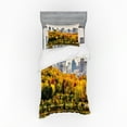 thumbnail image 1 of Ambesonne Fall Bedding Set 3 Pcs, Montreal in Autumn Season, Twin XL, Multicolor, 1 of 2
