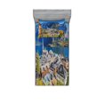 thumbnail image 1 of Ambesonne Fall Fitted Sheet & Pillow Sham Set, Mountain Village Austria, Twinxl, Multicolor, 1 of 2