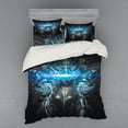thumbnail image 1 of Ambesonne Fantasy Bedding Set 4 Pcs, Cartoon Gothic, Queen, Grey, 1 of 3