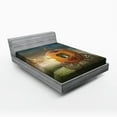 thumbnail image 1 of Ambesonne Fantasy Fitted Sheet, Cartoon Tale, Queen Size, Multicolor, 1 of 2