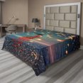 thumbnail image 1 of Ambesonne Fantasy Flat Sheet, Red Magic Water on Air, Full Size, Navy Blue, 1 of 1