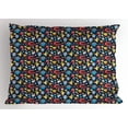 thumbnail image 1 of Ambesonne Fantasy Pillow Sham, Funny Cartoon Monsters, 26" X 20", Multicolor, 1 of 2