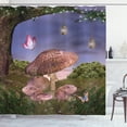 thumbnail image 1 of Ambesonne Fantasy Shower Curtain, Enchanted Forest Magic Art, 69"Wx75"L, Multicolor, 1 of 3