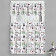 thumbnail image 1 of Ambesonne Fantasy World Valance & Curtain, Castles Dragons Deers, 55"x45", Multicolor, 1 of 7