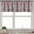 thumbnail image 1 of Ambesonne Fashion Valance Pack of 2, Clothe and Accessory Motif, 42"X12", Grey Teal and Multicolor, 1 of 5