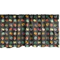 thumbnail image 1 of Ambesonne Fashion Window Valance, Retro Women Shoes and Bags, 54" X 18", Charcoal Grey Multicolor, 1 of 3