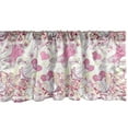 thumbnail image 1 of Ambesonne Fashion Window Valance, Vintage and Feminine, 54" X 18", Beige and Pink, 1 of 3