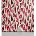 thumbnail image 1 of Ambesonne Feather Pattern Peel & Stick Wallpaper for Home, Tribal Fuzz Drawing, 13"x72", Burgundy Dark Pink Cream, 1 of 5