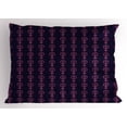 thumbnail image 1 of Ambesonne Feminist Pillow Sham, Venus Mirror and Fist, 26" X 20", Mauve Taupe and Indigo, 1 of 2