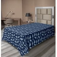 thumbnail image 1 of Ambesonne Fish Flat Sheet, Ornamental of Underwater, TwinXL Size, Night Blue Pale Seafoam, 1 of 1