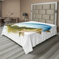 thumbnail image 1 of Ambesonne Fish Flat Sheet, Wild Life in Nature Theme, Queen Size, Green Blue, 1 of 1