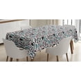 thumbnail image 1 of Ambesonne Fish Tablecloth Rectangular Table Cover, Ocean Sea Creatures, 60"x84", Multicolor, 1 of 4