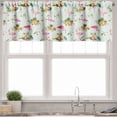 thumbnail image 1 of Ambesonne Flamingo Valance Pack of 2, Fresh Flora Pineapples, 54"X12", Multicolor, 1 of 4