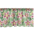 thumbnail image 1 of Ambesonne Flora Window Valance, Pastel Large Flower Petals, 54" X 18", Multicolor, 1 of 5