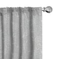 thumbnail image 1 of Ambesonne Floral Window Curtains, Feminine Roses with Details, Each 28" W x 95" L, Pale Taupe and Pearl, 1 of 4