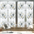 thumbnail image 1 of Ambesonne Floral 4-Panel Curtains, Minimal Farmhouse Cozy Plaid, 56"x63", Sage Green Blue Yellow, 1 of 1