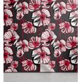 thumbnail image 1 of Ambesonne Floral Abstract Peel & Stick Wallpaper for Home, Poppy Illustration, 13"x100", Red White and Charcoal Grey, 1 of 1