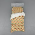thumbnail image 1 of Ambesonne Floral Bedding Set 3 Pcs, Girls Cats and Birds, Twin, Multicolor, 1 of 3