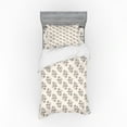 thumbnail image 1 of Ambesonne Floral Bedding Set 3 Pcs, Hand Drawn Romantic Rose, Twin XL, Pale Rose Ivory and Grey, 1 of 2
