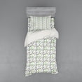 thumbnail image 1 of Ambesonne Floral Bedding Set 3 Pcs, Lilac Wild Flowers Design, Twin XL, Green Pale Fuchsia, 1 of 2