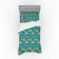 thumbnail image 1 of Ambesonne Floral Bedding Set 3 Pcs, Oriental Garden Art Motifs, Twin, Multicolor, 1 of 3