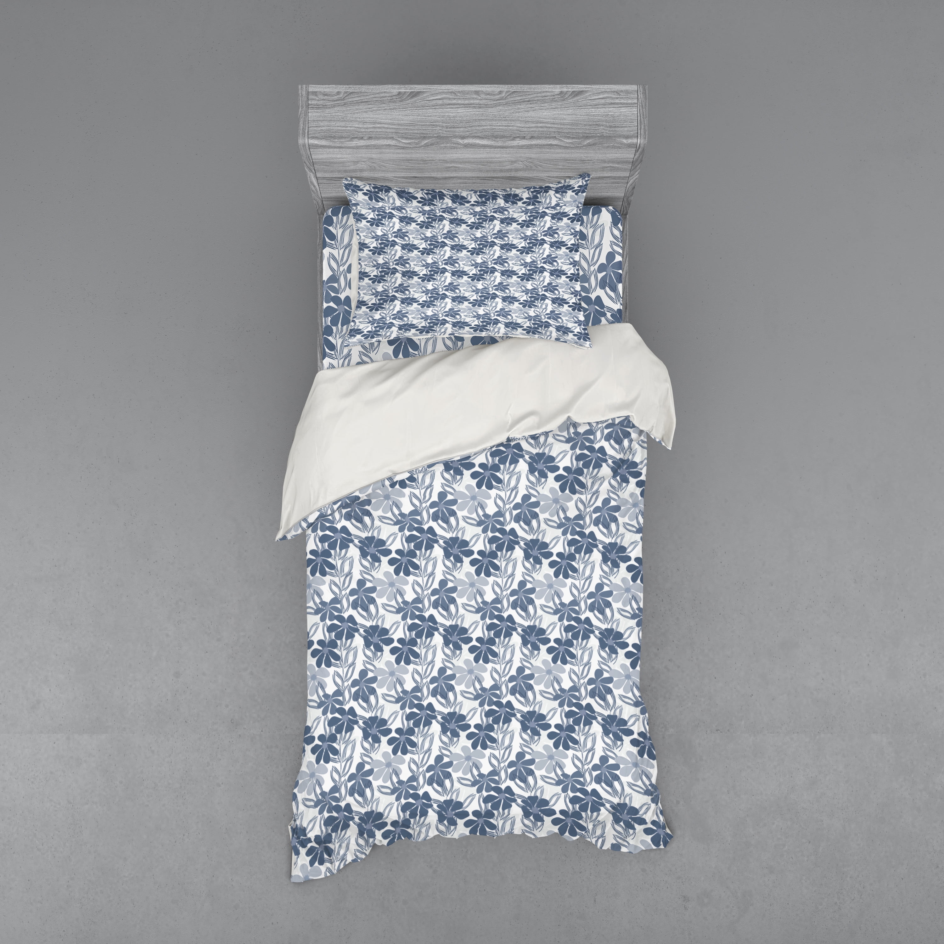 Pastel Garden Floral Two Piece Bamboo Sleeper Set main image 1