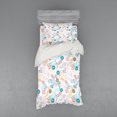 thumbnail image 1 of Ambesonne Floral Bedding Set 3 Pcs, Pastel Daisies, Twin, Multicolor, 1 of 2