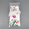 thumbnail image 1 of Ambesonne Floral Bedding Set 3 Pcs, Watercolor Pastel Boho, Twin, Multicolor, 1 of 3