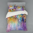 thumbnail image 1 of Ambesonne Floral Bedding Set 4 Pcs, Ivy Blooming Flowers Herbs, Queen, Multicolor, 1 of 2