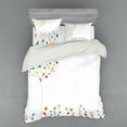 thumbnail image 1 of Ambesonne Floral Bedding Set 4 Pcs, Tree Branch Spring Buds, Queen, Multicolor, 1 of 2