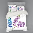 thumbnail image 1 of Ambesonne Floral Bedding Set 4 Pcs, Watercolor Bouquet Art, Queen, Multicolor, 1 of 3