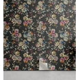 thumbnail image 1 of Ambesonne Floral Boho Peel & Stick Wallpaper for Home, Art Blooming Flowers, 13"x100", Dark Taupe Multicolor, 1 of 5