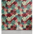thumbnail image 1 of Ambesonne Floral Boho Peel & Stick Wallpaper for Home, Delicate Botany Flowers, 13"x72", Pastel Pink Sea Green, 1 of 5