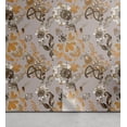 thumbnail image 1 of Ambesonne, Floral Boho Peel & Stick Wallpaper for Home, Flowers Vintage Paisley, 13"x36", Purple Grey and Amber, 1 of 5