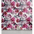 thumbnail image 1 of Ambesonne Floral Boho Peel & Stick Wallpaper for Home, Print Aquarelle Flowers, 13"x36", Ivory Magenta Lilac, 1 of 5