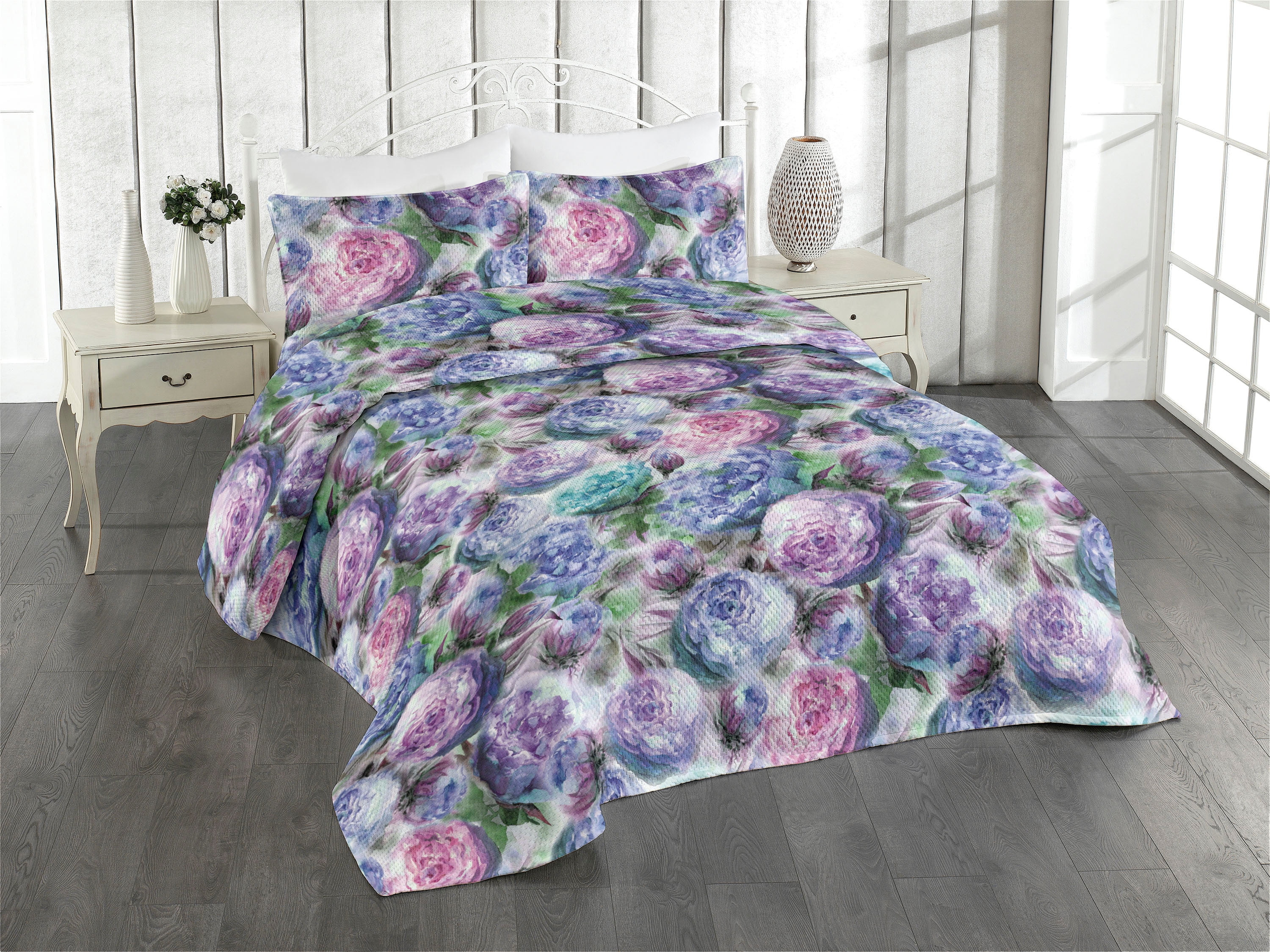 Ambesonne Colcha étnica, Boho étnico Con Diseño De Peces