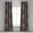 thumbnail image 1 of Ambesonne Floral Design Grommet Curtain, Fantasy Garden Scene, 50"x108", Pale Pink Pistachio Green, 1 of 1