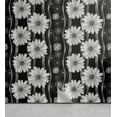 thumbnail image 1 of Ambesonne Floral Design Peel & Stick Wallpaper for Home, Boho Monochrome Bloom, 13"x72", Charcoal Grey White, 1 of 1