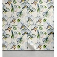 thumbnail image 1 of Ambesonne Floral Design Peel & Stick Wallpaper for Home, Orchid Pattern Boho, 13"x72", Reseda Green Soft Blue, 1 of 5