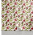 thumbnail image 1 of Ambesonne Floral Design Peel & Stick Wallpaper for Home, Simplistic Leaves Art, 13"x36", Pistachio Green Dark Pink, 1 of 5