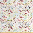 thumbnail image 1 of Ambesonne Floral Fabric by the Yard Upholstery, Botanical Spring Petals, 10 Yards, Multicolor, 1 of 4