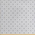 thumbnail image 1 of Ambesonne Floral Fabric by the Yard Upholstery, Classic Floral Vintage, 2 Yards, White and Grey, 1 of 4