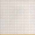 thumbnail image 1 of Ambesonne Floral Fabric by the Yard Upholstery, Pastel Flowers and Dots, 5 Yards, Pale Mauve and White, 1 of 4