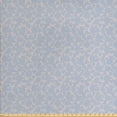 thumbnail image 1 of Ambesonne Floral Fabric by the Yard Upholstery, Petals and Foliage Motif, 5 Yards, Blue Grey Tan, 1 of 4