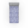 thumbnail image 1 of Ambesonne Floral Fitted Sheet, Botanical Branches Blots Art, Twin Size, Ceil Blue and Pale Taupe, 1 of 5