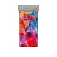 thumbnail image 1 of Ambesonne Floral Fitted Sheet & Pillow Sham Set, Abstract Creative Art, Twinxl, Multicolor, 1 of 2