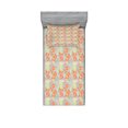 thumbnail image 1 of Ambesonne Floral Fitted Sheet & Pillow Sham Set, Romantic Poppies Pastel Tone, Twinxl, Multicolor, 1 of 2