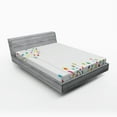 thumbnail image 1 of Ambesonne Floral Fitted Sheet, Tree Branch Spring Buds, Queen Size, Multicolor, 1 of 2